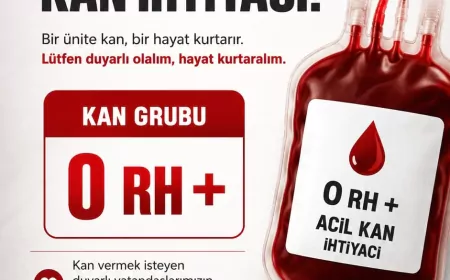 MUSA GÜNALAY İÇİN 0 RH POZİTİF KAN BAĞIŞI ÇAĞRISI YAPILDI