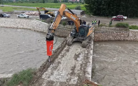 Tokat’ta Taşkın Riskine Karşı Ortak Adım: Yeni Sanayi Köprüsü Kontrollü Yıkılıyor