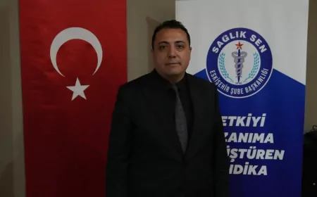 Sağlık-Sen Eskişehir Şube Başkanı Hasan Hüseyin Köksal: “Atanan İdarecilerin Referansları Açıklansın”
