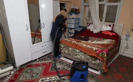 Hatay Büyükşehir Belediyesi Kurban Bayramı Öncesi İhtiyaç Sahibi Vatandaşların Evlerinde Hijyen Çalışması Başlattı