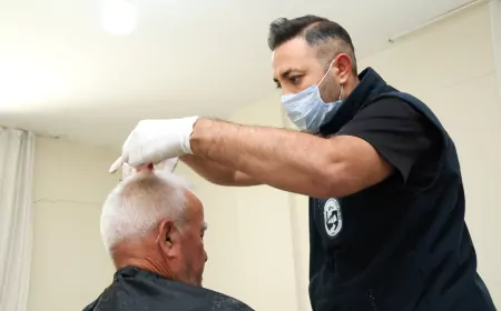 Hatay Büyükşehir Belediyesi Kurban Bayramı Öncesi Evde Kuaför ve Berber Hizmetlerini Sürdürüyor