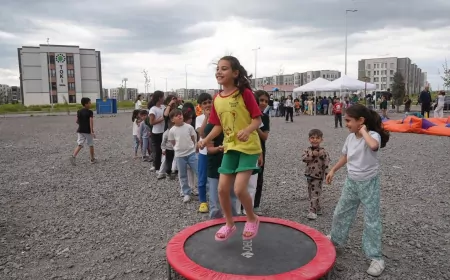 Diyarbakır Büyükşehir Belediyesinin “Sokakta Spor” Etkinliği Oğlaklı Mahallesi’nde Çocuklara Festival Coşkusu Yaşattı