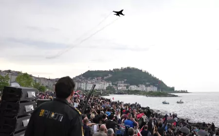 SOLOTÜRK’ün Giresun Semalarındaki Gösterisi 49. Aksu Festivali’ne Damga Vurdu