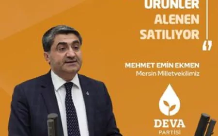 DEVA Partisi Genel Başkan Yardımcısı Mehmet Emin Ekmen: “Son kullanım tarihi geçmiş ürünler aleni şekilde satışa sunuluyor”