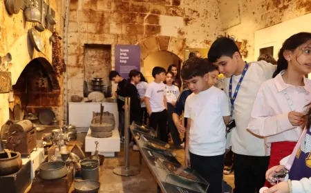 Şanlıurfa Kent Müzesi’nde Müzeler Haftası Coşkusu Öğrencileri Tarih ve Sanatla Buluşturdu