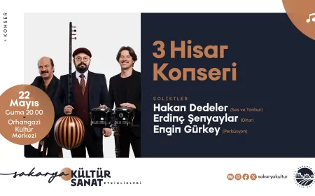 Sakarya Büyükşehir Belediyesi Mayıs Kültür Sanat Takvimi ‘3 Hisar Konseri’ ile kapanıyor