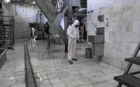 Muğla Büyükşehir Belediyesi Kurban Bayramı Öncesi Mezbahalarda Hazırlıkları Tamamladı