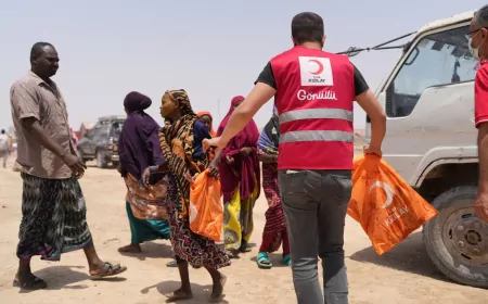 Sudan’da İhtiyaç Sahibi Ailelere Temel Destek Ulaştırıldı