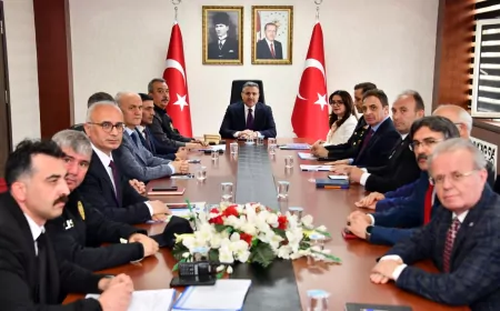 Düzce Valisi Cevdet Atay Başkanlığında “Okul ve Çevresi Güvenlik Tedbirleri Toplantısı” Düzenlendi