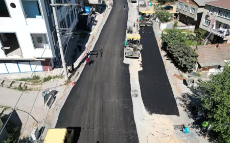 Kocaeli Büyükşehir Belediyesi Çayırova Uğur Mumcu Caddesi’ni modern görünümüyle yeniden düzenliyor