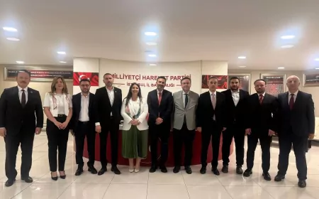 MHP ve AK Parti İstanbul İl Teşkilatları Arasında Kurban Bayramı Ziyaretleri Gerçekleştirildi