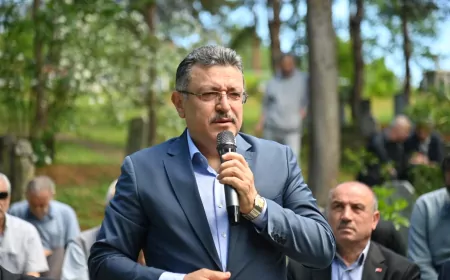 Trabzon Büyükşehir Belediye Başkanı Ahmet Metin Genç: “İbrahim Usta, memleketine ve insanlara hizmet için çalışan bir değerdi”