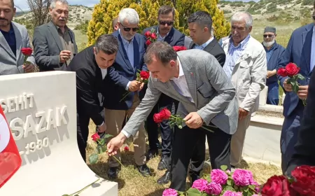 MHP Eskişehir İl Başkanı Ayhan Sezer, Gün Sazak ve Ülkücü Şehitleri Mihalıççık’ta Düzenlenen Programla Andı