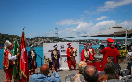 Anadolu Hisarı’ndaki Tarihi Namazgâh İstanbul’un Fethi’nin 573. Yılında Yeniden İbadete Açıldı