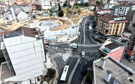 Çayırova’da üç caddenin kesiştiği kavşak düzenlemesi tamamlandı, ulaşım kesintisiz hale geldi