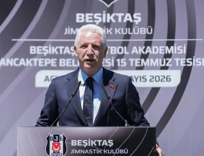 Gençlik ve Spor Bakanı Osman Aşkın Bak: “Beşiktaş Futbol Akademisi Türk Sporunun Geleceğine Katkı Sunacak”