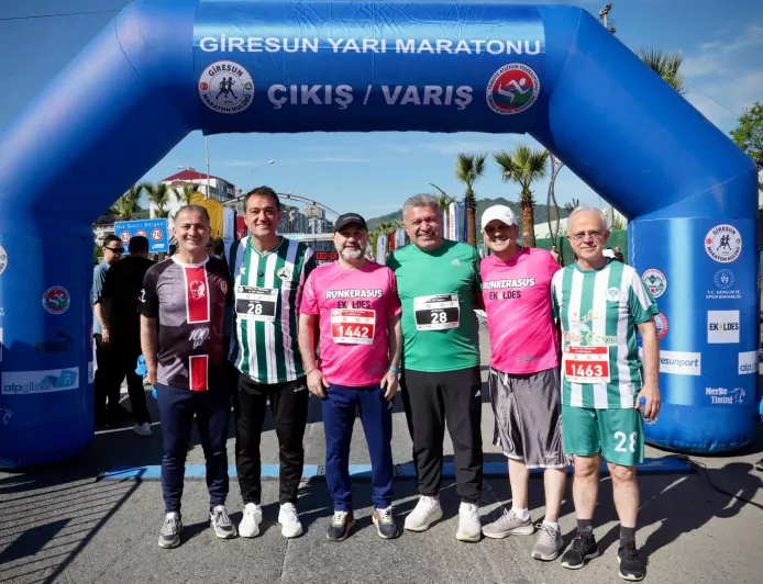 Giresun’da 9. Runkerasus Yarı Maratonu’na Yaklaşık 1000 Sporcu Katıldı