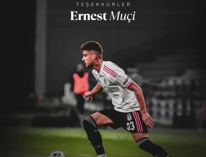 Beşiktaş, Ernest Muçi’nin Trabzonspor’a kesin transfer olduğunu açıkladı
