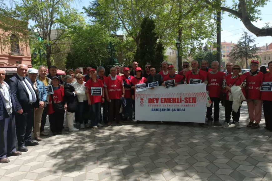 Emeklilerden Eskişehir’de geçim ve sağlık hizmetlerine erişim tepkisi