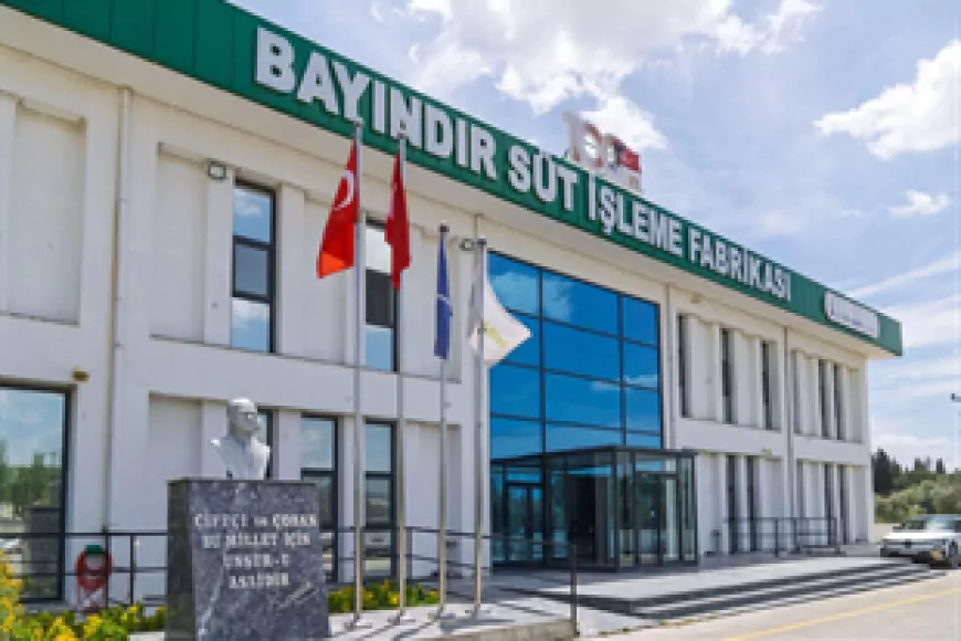 Bayındır Süt İşleme Tesisi’nde günlük 45 tona varan üretim
