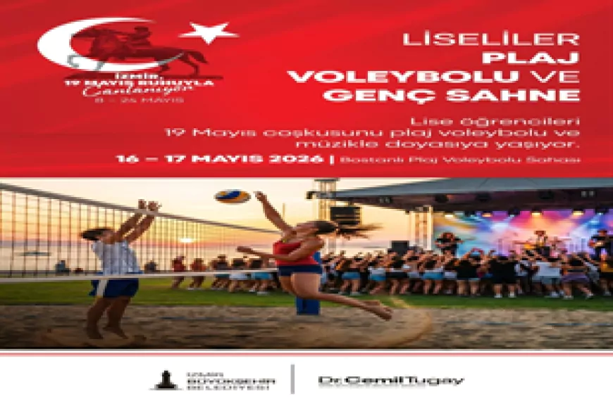 İzmir Büyükşehir Belediyesi’nin 19 Mayıs etkinlikleri spor, sanat ve gençlik buluşmalarıyla kente yayıldı