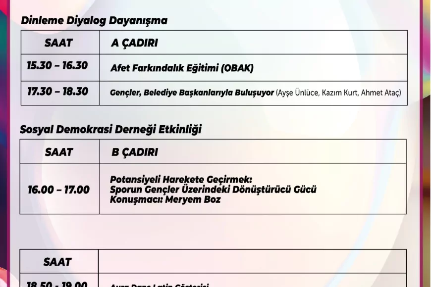 Odunpazarı’nda 5’inci Uluslararası 3D Gençlik Festivali Kapılarını Açıyor