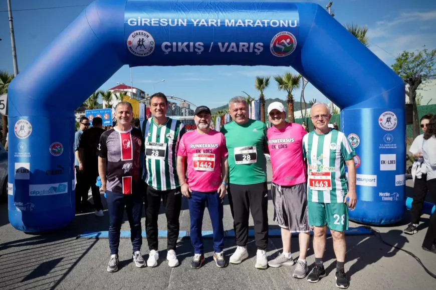 Giresun’da 9. Runkerasus Yarı Maratonu’na Yaklaşık 1000 Sporcu Katıldı
