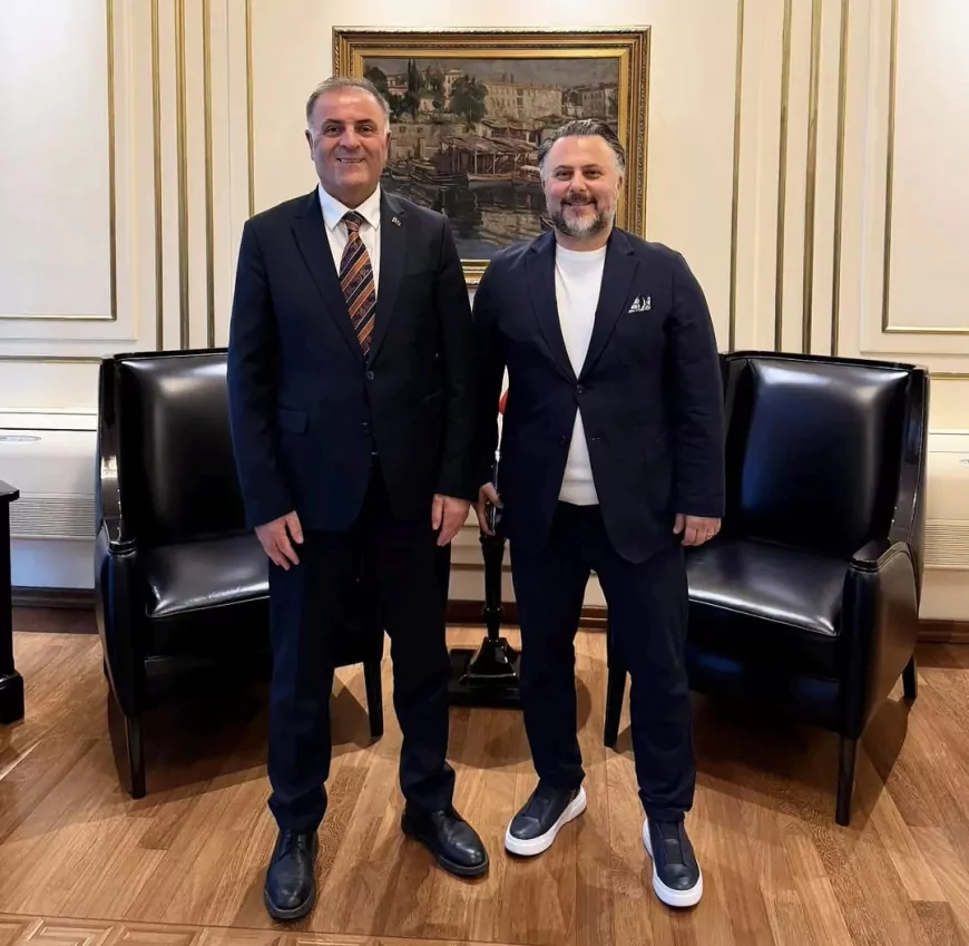 Bağımsız Meclis Üyesi Bilgehan Murat Miniç’ten İBB Başkan Vekili Nuri Aslan’a Ziyaret