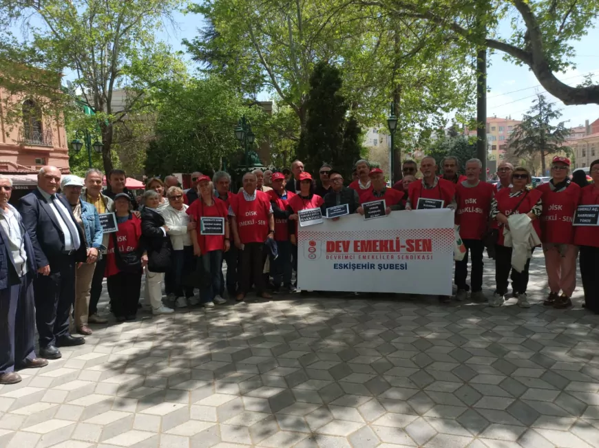 Emeklilerden Eskişehir’de geçim ve sağlık hizmetlerine erişim tepkisi