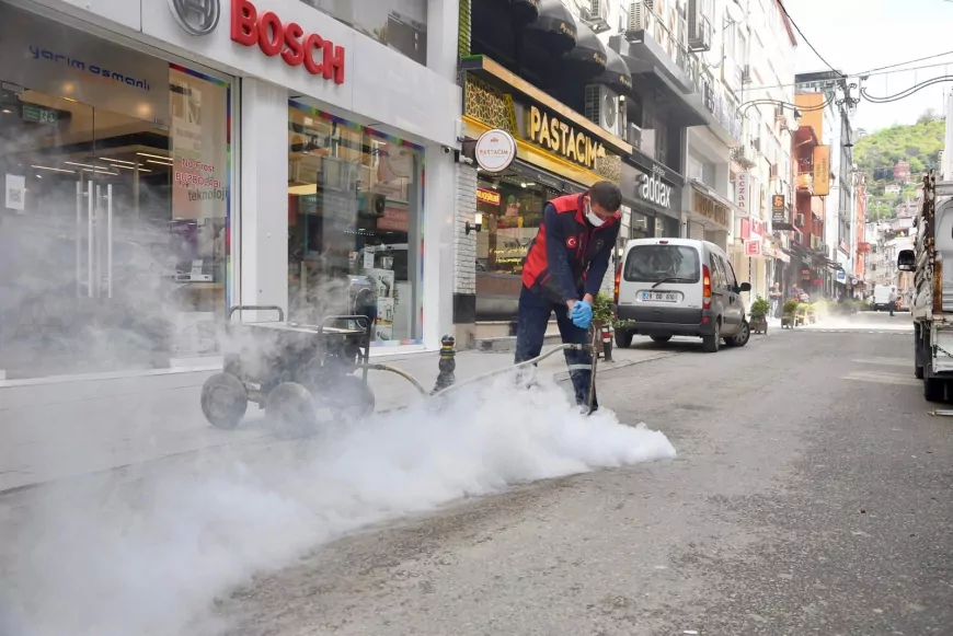 Giresun’da Rögarlarda Haşere ve Sivrisinek İlaçlaması Yapıldı