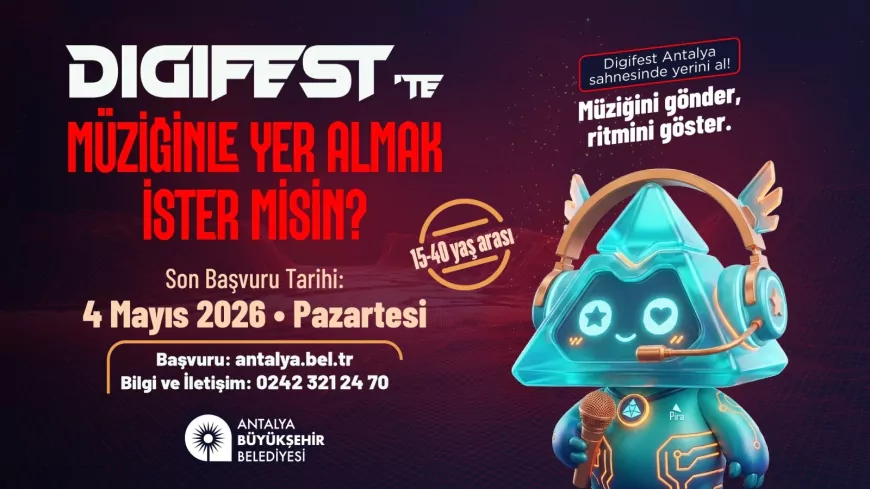 Dijital dünyanın kalbi DIGIFEST Antalya 2026’da atacak