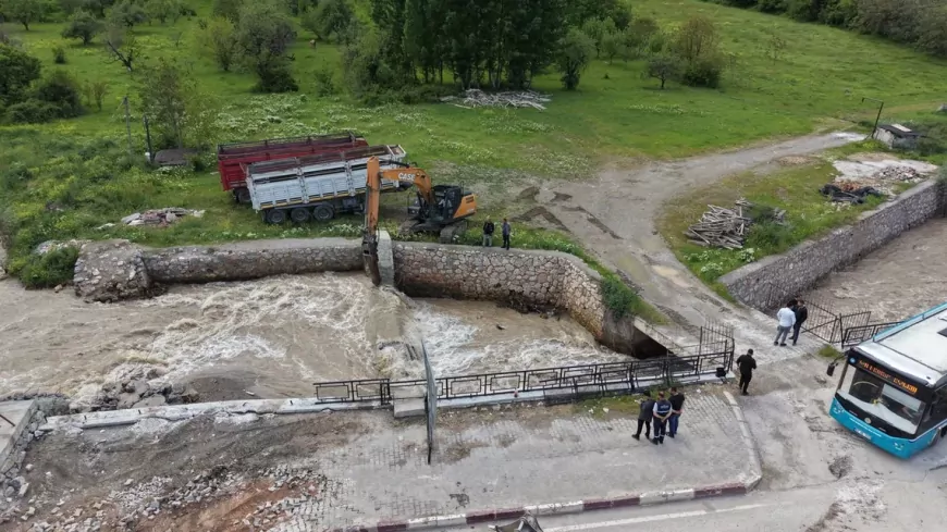 Tokat Belediyesi’nden Sel ve Taşkın Riskine Karşı Yoğun Önlem