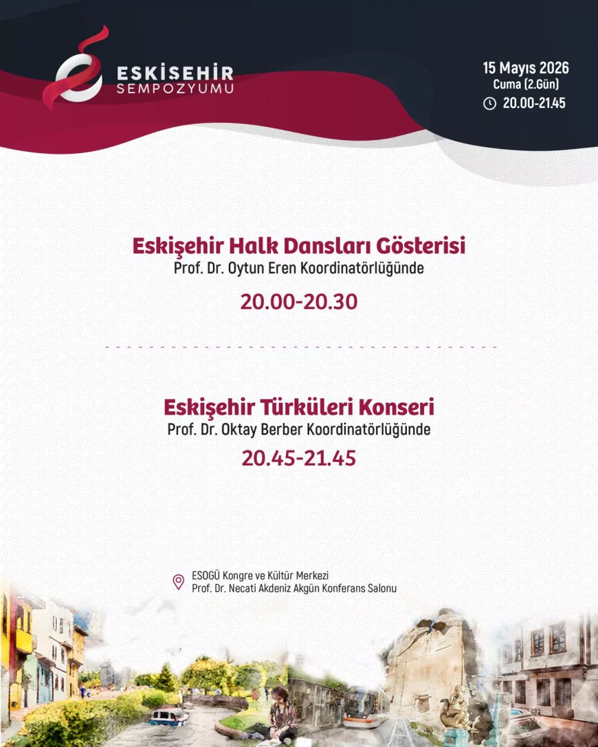 Eskişehir Sempozyumu 14 Mayıs’ta Başlıyor