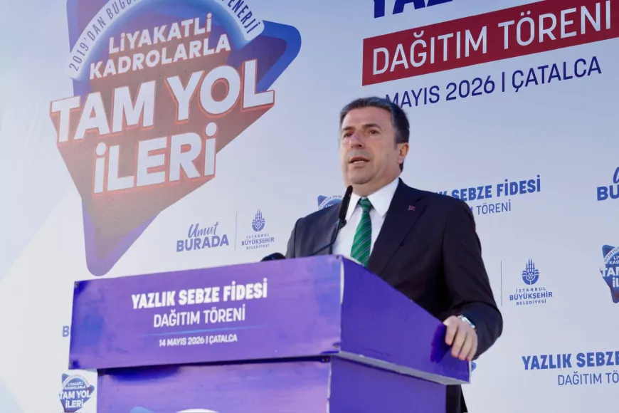 İBB Başkanvekili Nuri Aslan: “2026 Yılında 3 Bin 34 Çiftçiye 6 Milyonun Üzerinde Yazlık Fide Desteği Vereceğiz”