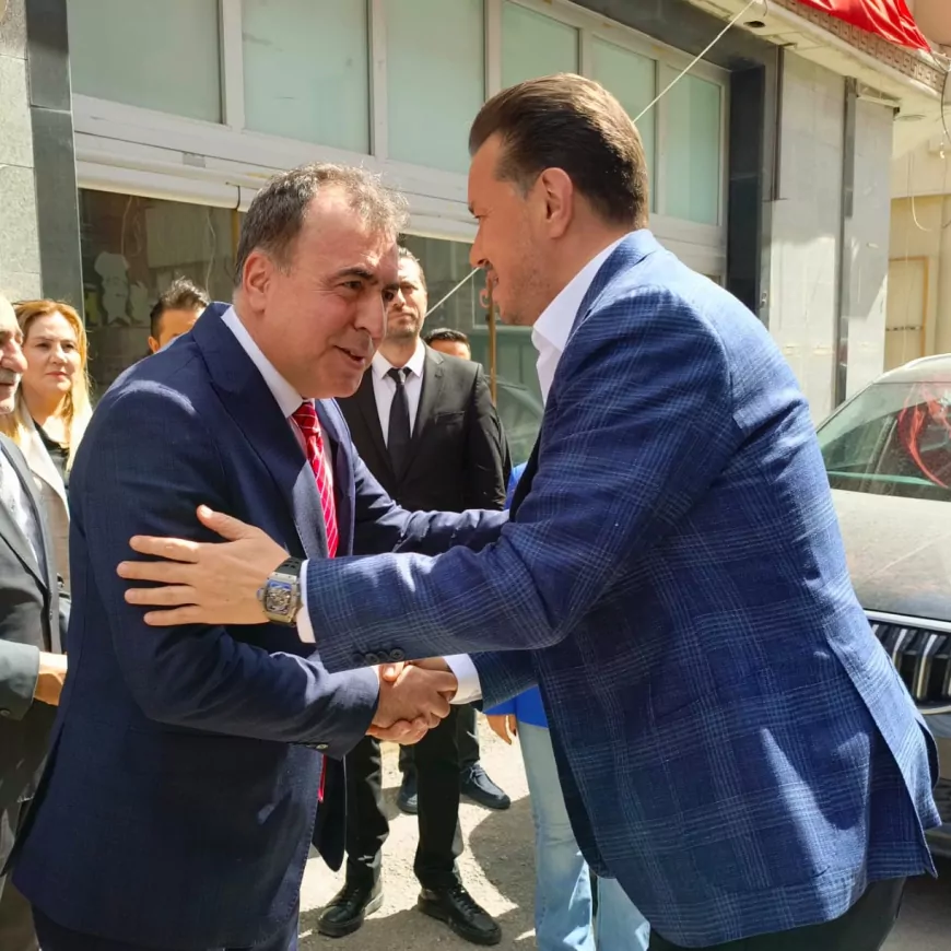 AK Parti Eskişehir Milletvekili Nebi Hatipoğlu MHP İl Başkanlığı ziyaretinde Cumhur İttifakı vurgusu yaptı