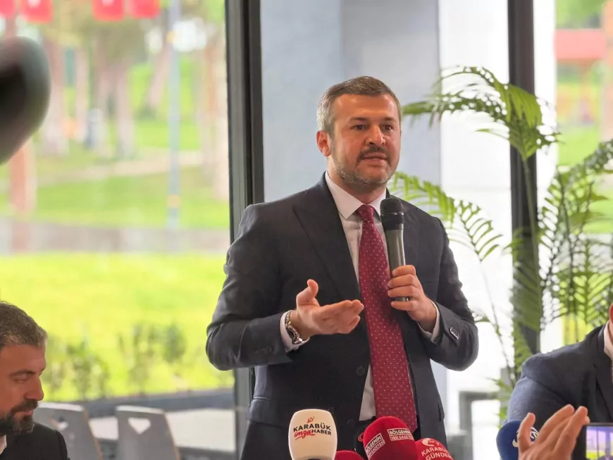 Karabük Belediye Başkanı Özkan Çetinkaya Has Bahçe’de Şehir Gündemine İlişkin Açıklamalarda Bulundu