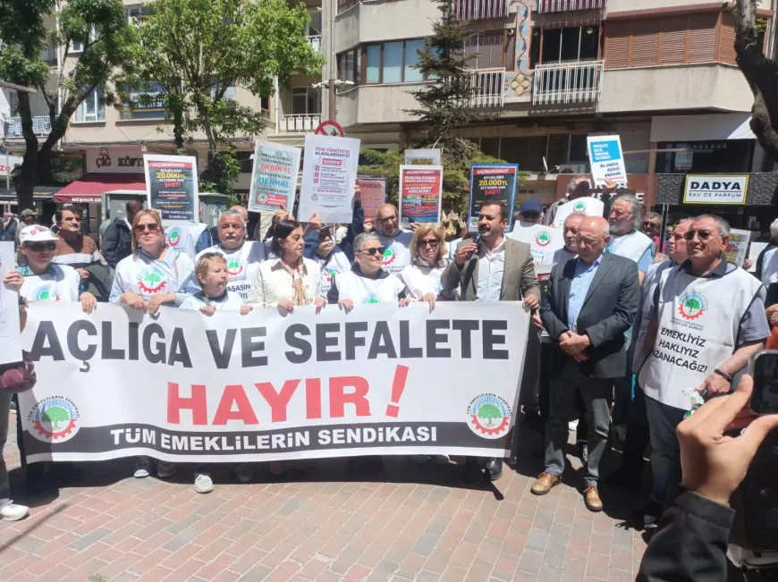 Tüm Emeklilerin Sendikası Eskişehir Temsilcisi Mehmet Sabri Bükülmez: “Emekliye Bayram Değil Açlık Dayatılıyor”
