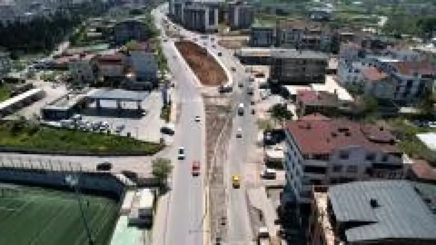 Kocaeli Büyükşehir Belediyesi Darıca’daki kavşak düzenlemesiyle trafik güvenliğini artıracak