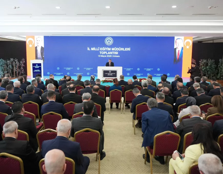 Millî Eğitim Bakanı Yusuf Tekin, 81 ilin millî eğitim müdürüyle güvenli okul gündemiyle Ankara’da buluştu