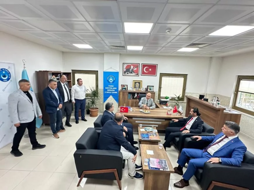 Öz Sağlık-İş Sendikası Mersin 3 Nolu Şube’de sendikal dayanışma ve teşkilat buluşması gerçekleştirildi