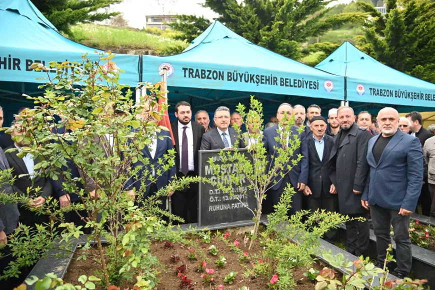Trabzon Büyükşehir Belediye Başkanı Ahmet Metin Genç: “Mustafa Cumur Hizmet Etti, İz Bıraktı”