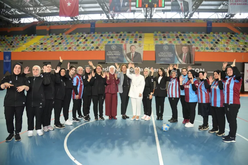 Trabzon’da Özel Gereksinimli Kadınlar Futbol Müsabakasında Dayanışma Mesajı Verdi