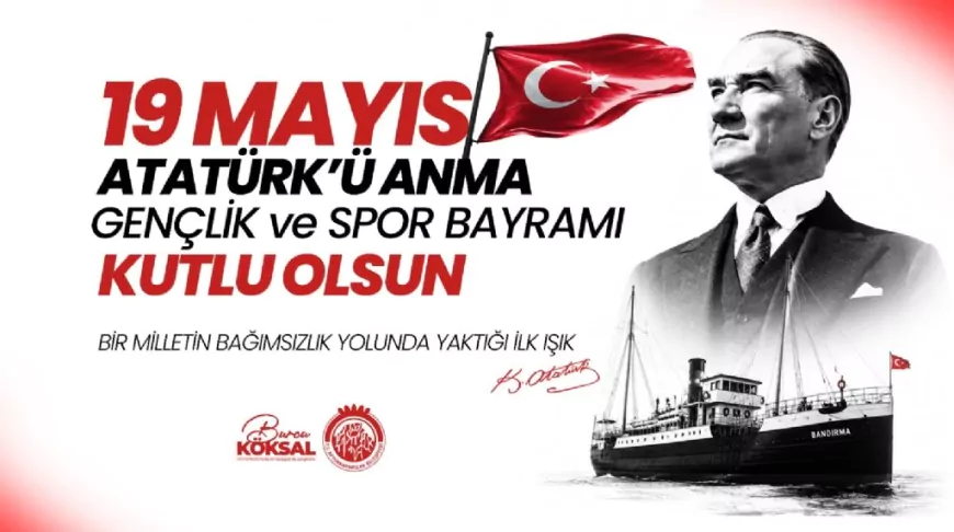 Afyonkarahisar Belediye Başkanı Burcu Köksal: “19 Mayıs umudun ve bağımsızlık inancının yeniden yeşerdiği tarihtir”
