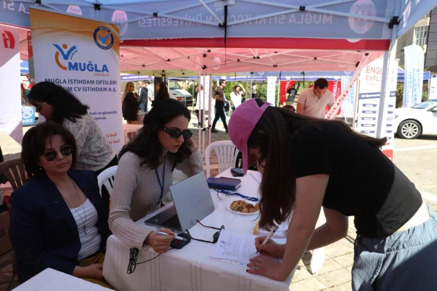 Muğla İstihdam Ofisleri Kariyer Şenliği 2026’da öğrencileri iş dünyasıyla buluşturdu