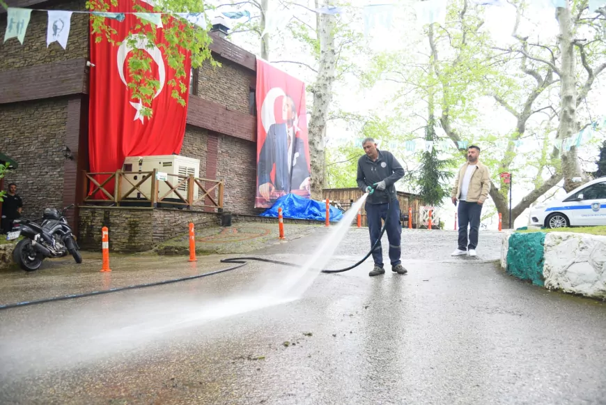 Giresun Kalesi ve Özgürlük Yolu’nda Yaz Sezonu Öncesi Temizlik ve Bakım Seferberliği
