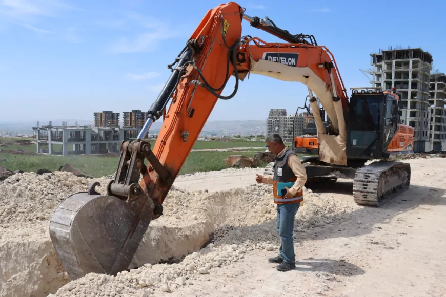 Şanlıurfa Büyükşehir Belediyesi Güzelyurt Mahallesi’nde altyapı yatırımlarını etap etap sürdürüyor