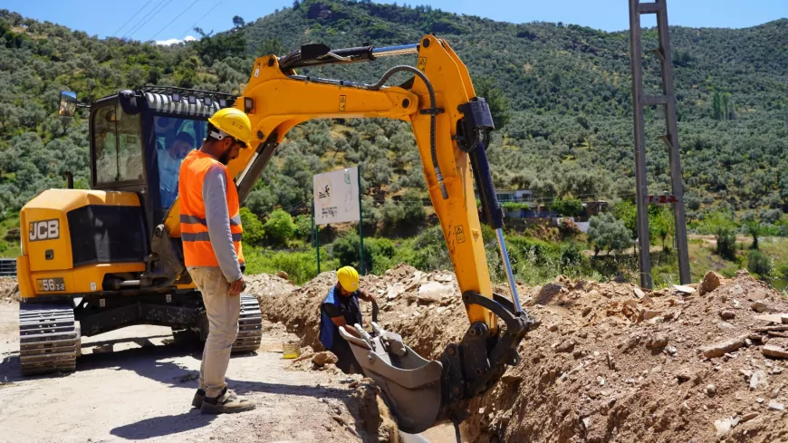 Muğla Büyükşehir Belediyesi Milas’ta 2016’dan Bu Yana Süren Taşıma Su Sorununu Kalıcı Hatla Çözüyor