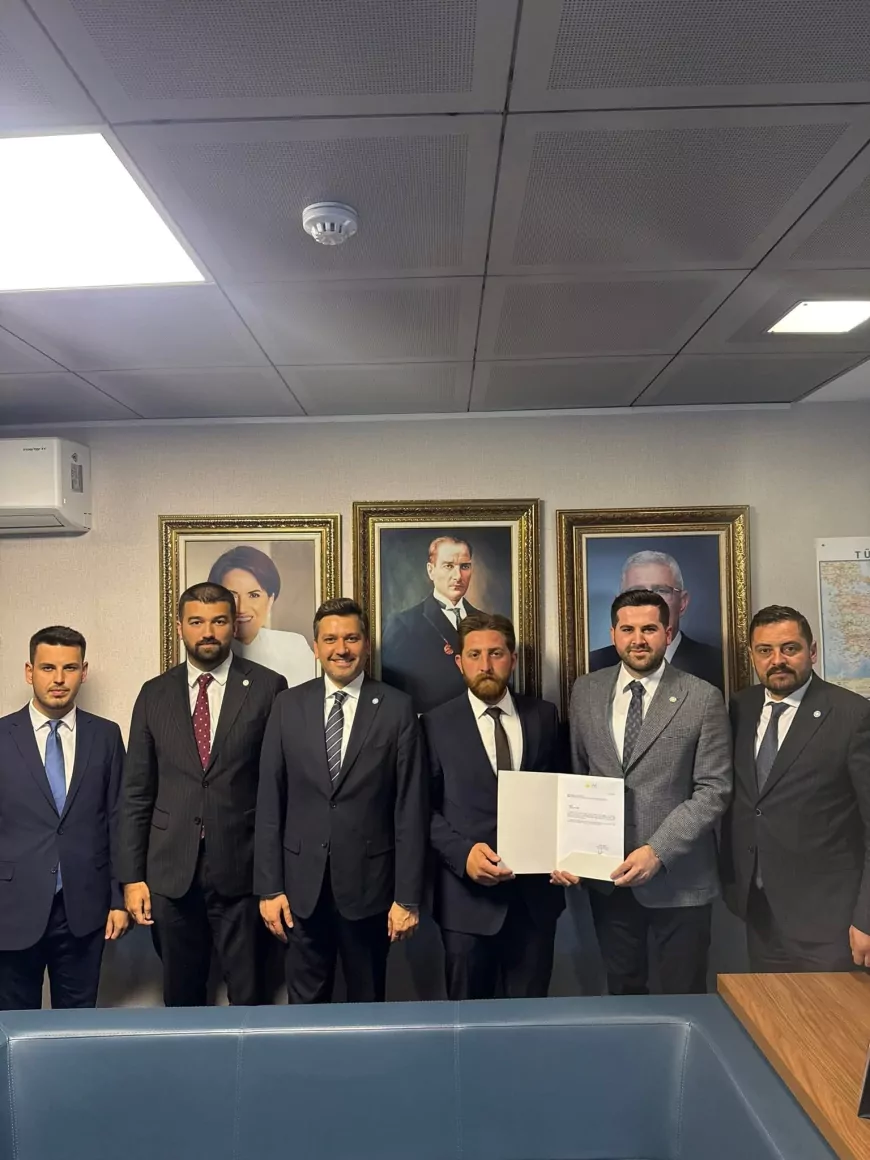 İYİ Parti Eskişehir İl Gençlik Kolları Başkanlığı görevine Mert Burak Şık atandı