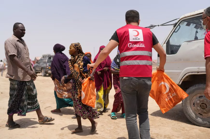 Sudan’da İhtiyaç Sahibi Ailelere Temel Destek Ulaştırıldı