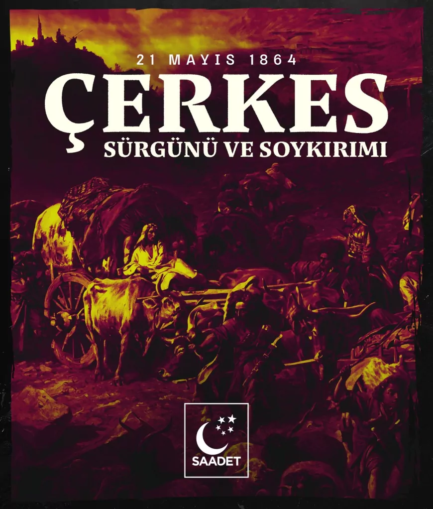 Çerkes Sürgünü’nün 162’nci Yılında Hayatını Kaybedenler Anıldı